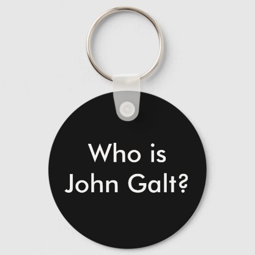 Who is John Galt keychain