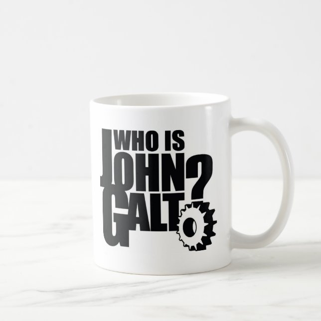 Who is John Galt? Mug (Right)