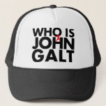 Who Is John Galt Trucker Hat at Zazzle