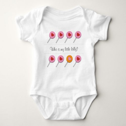 Who is My Little Lolly Baby Bodysuit