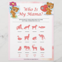 Who Is My Mama [Teddy Bears]