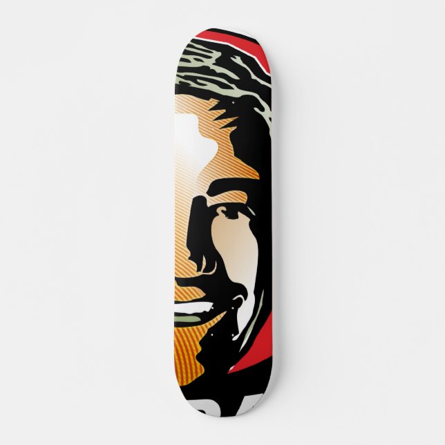 Who is this man? Ron Paul Skateboard Deck (Front)