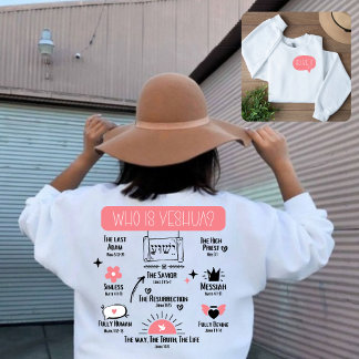 Who Is Yeshua Christian Women Sweatshirt