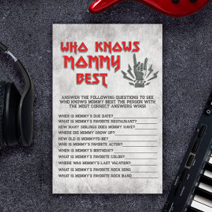 Who Knows Mommy Best