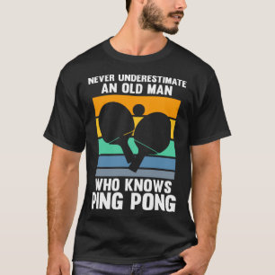 who knows ping pong table tennis T-Shirt