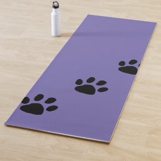 Who Let the Dog in? Periwinkle Yoga Mat