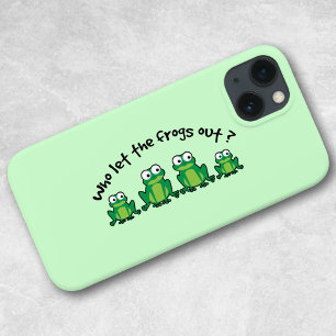 Who Let The Frogs Out? iPhone 13 Mini Case