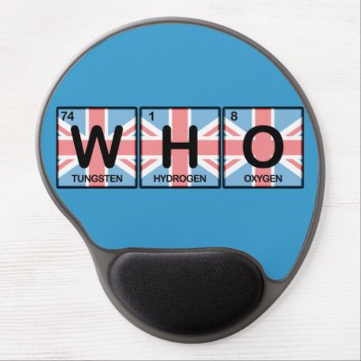 WHO Made of Elements Gel Mouse Pad