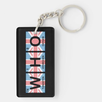 WHO Made of Elements Keychain