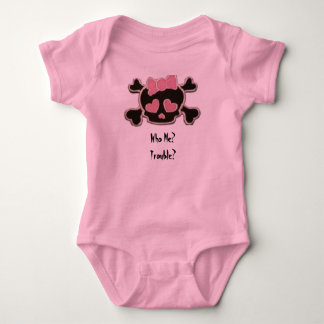 Who Me, Trouble? Baby Bodysuit