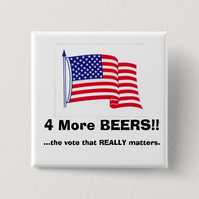 Who needs a President?!? Button (Front)