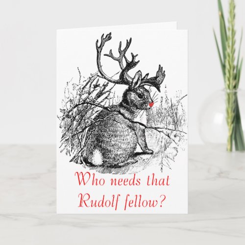 Who needs that Rudolf fellow card