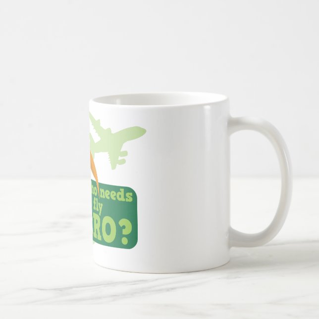 Who needs to fly bro? kiwi bird Humor Coffee Mug (Right)