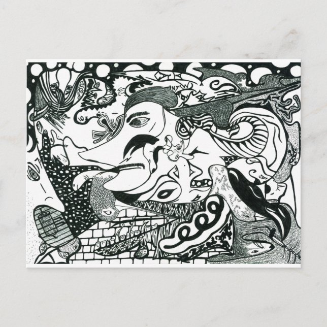 Who Nose? Postcard (Front)