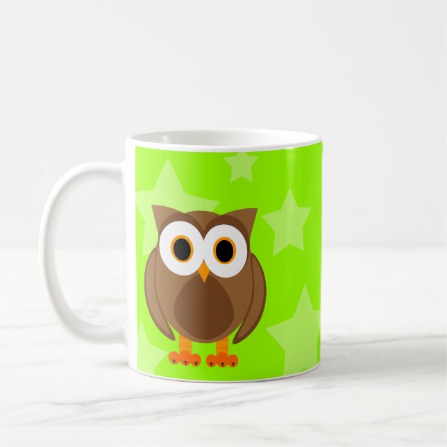 Who? Owl Under The Stars Mug (Left)