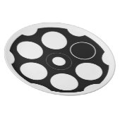 Who pays the pizza? melamine plate (Right Side)