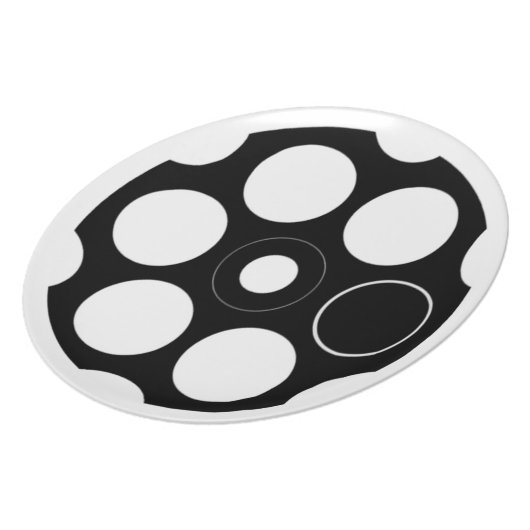 Who pays the pizza? melamine plate (Left Side)