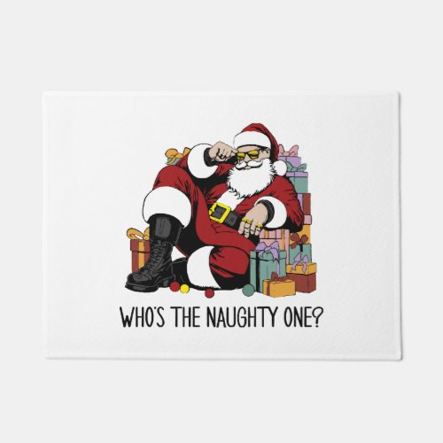 Who s the Naughty one Doormat