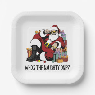 Who s the Naughty one Paper Plates