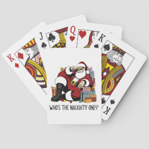 Who s the Naughty one Poker Cards