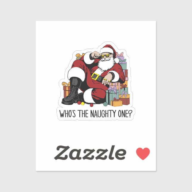 Who s the Naughty one Sticker (Sheet)