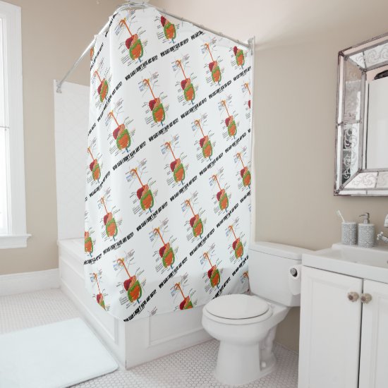 Who Said I Didn't Have Any Guts? Digestive System Shower Curtain