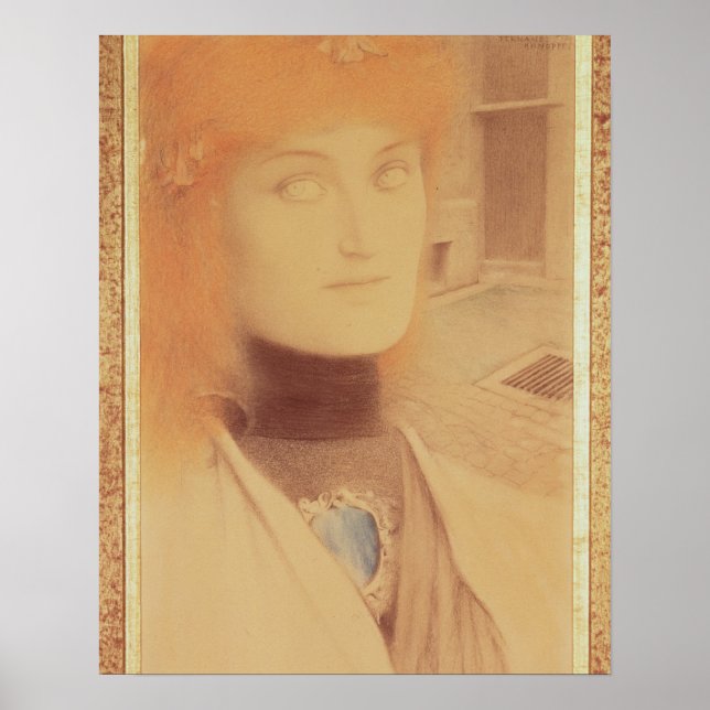 Who Shall Deliver Me? (coloured pencil on paper) Poster (Front)