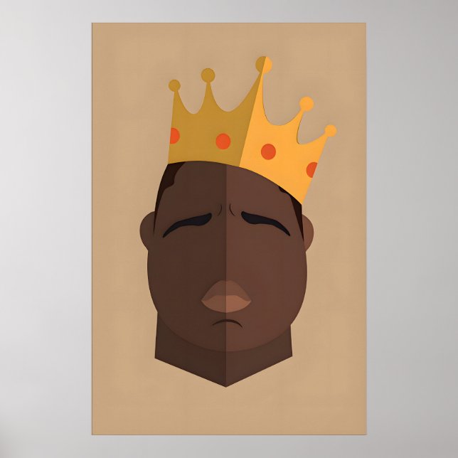Who Shot Ya Inspired Original Icon Design Print (Front)