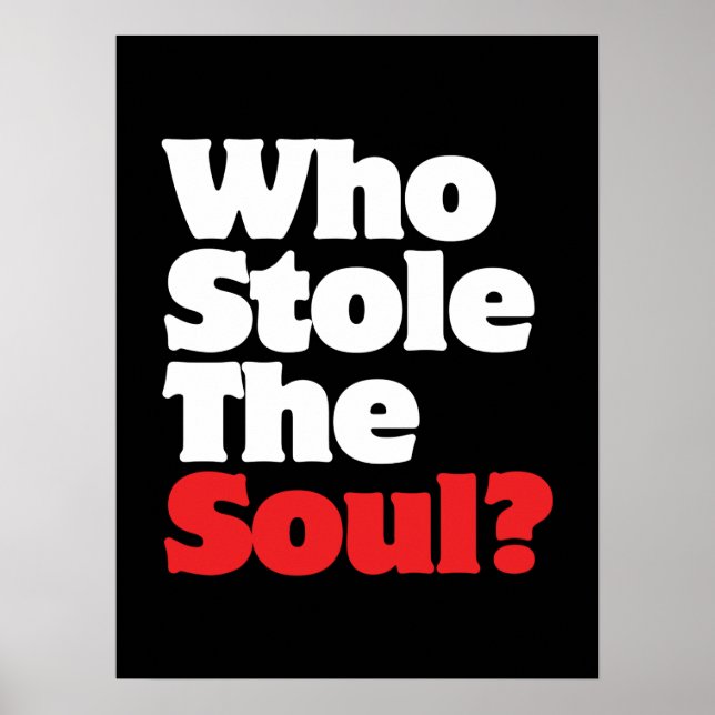 Who Stole The Soul? Poster (Front)