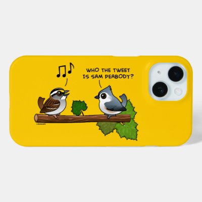 Who the Tweet? iPhone 15 Case