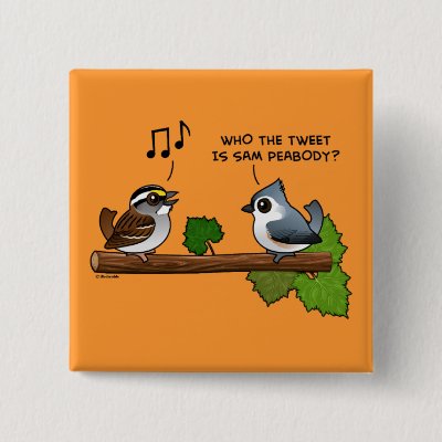 Who the Tweet? Pinback Button