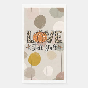 “Who’ve Fall Y’all” Guest Paper Towel