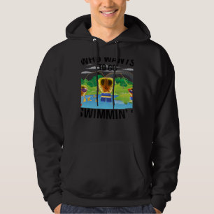 Who Wants To Go Swimmin' Medical Lab Tech Microsco Hoodie