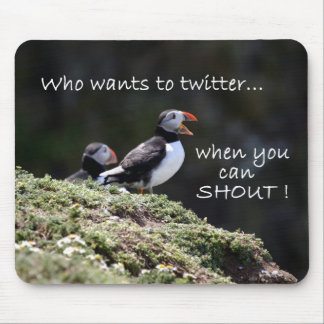 Who wants to twitter mousemat mouse pad