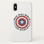 Who Will Wield The Shield Badge iPhone X Case