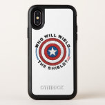 Who Will Wield The Shield Badge OtterBox Symmetry iPhone X Case