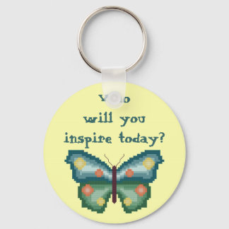 Who will you inspire today? Butterfly Keychain