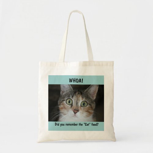 Whoa Cat Tote Bag