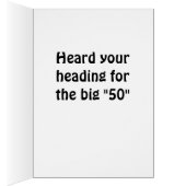 'WHOA SAY THE HORSE' HEADING FOR THE BIG "50" (Inside (Right))