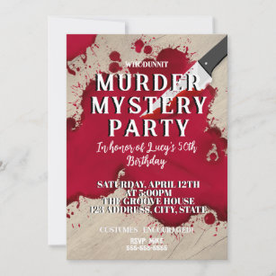 Whodunnit murder mystery arrives in April