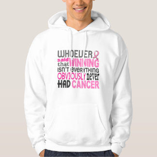 Whoever Said Breast Cancer Hoodie