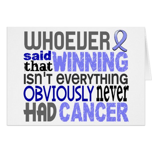 Whoever Said Prostate Cancer Cards (Front Horizontal)