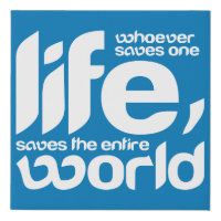 Whoever saves one life