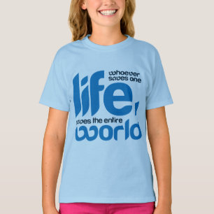 Whoever saves one life T-Shirt