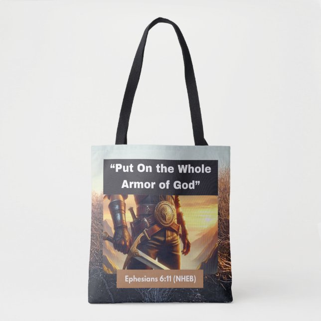 Whole Armor of God Collection - Tote Bag  (Front)