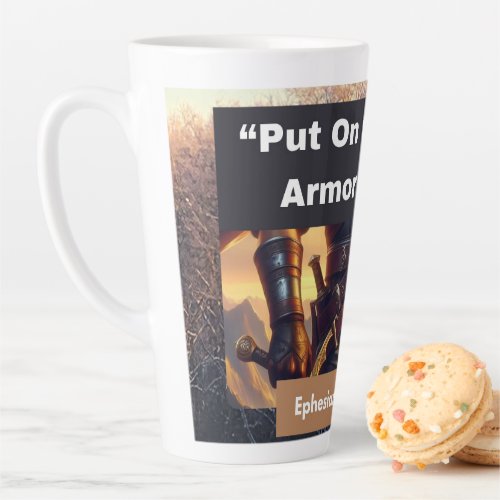 Whole Armor of God Large Latte Mug