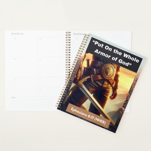 Whole Armor of God - Planner (Display)