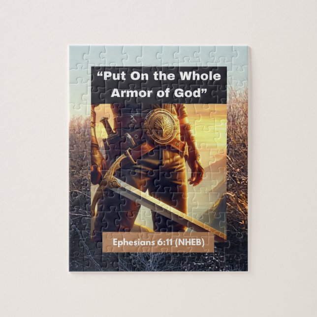 Whole Armor of God - Puzzle (Vertical)