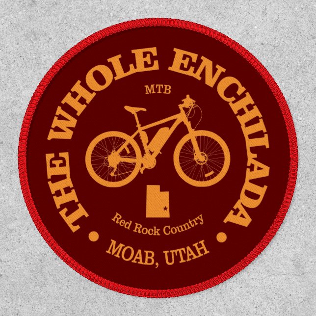Whole Enchilada (MTB)  Patch (Front)