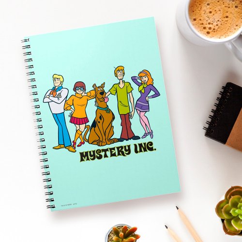 Whole Gang 12 Mystery Inc Notebook